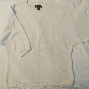 Dana Buchman cream sweater